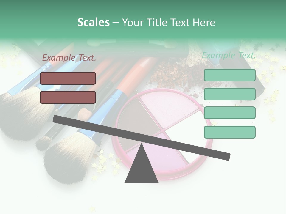 Fashion Make Cosmetic PowerPoint Template
