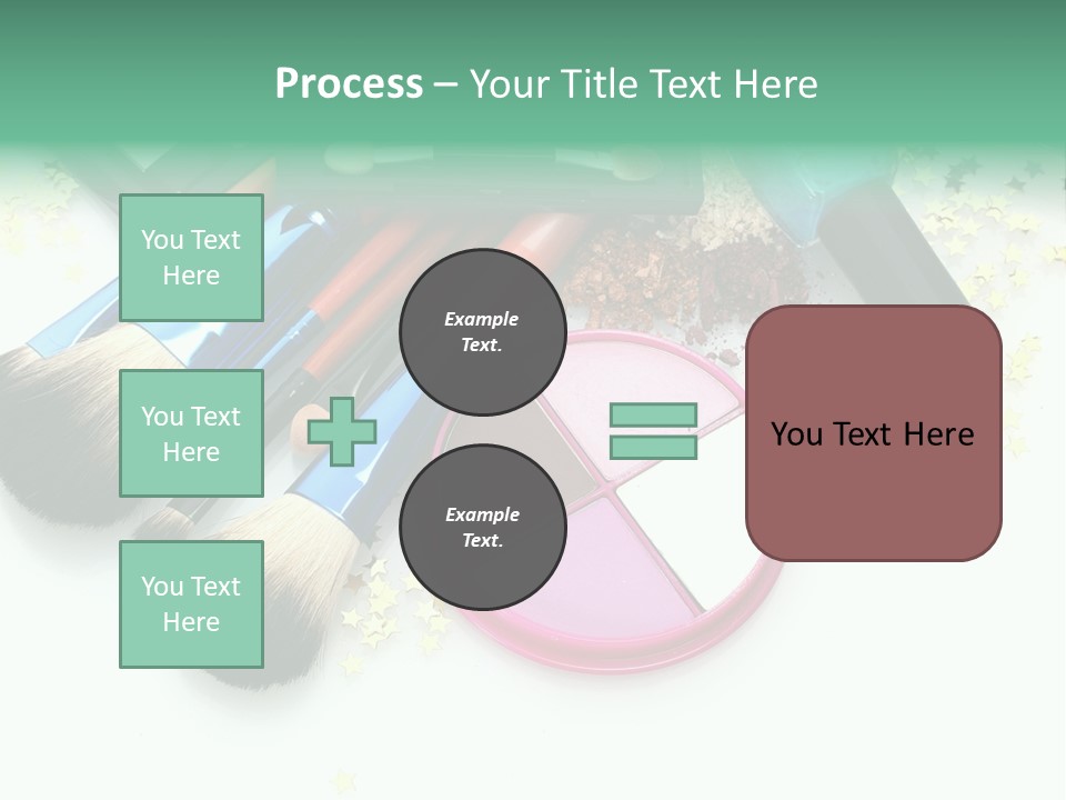 Fashion Make Cosmetic PowerPoint Template