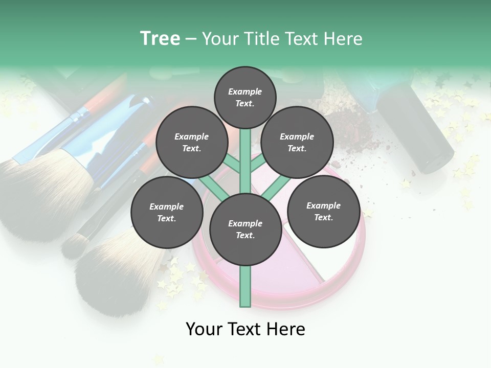 Fashion Make Cosmetic PowerPoint Template