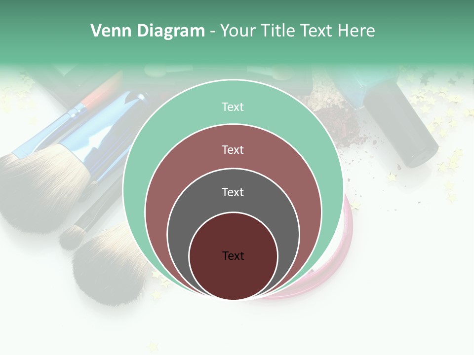 Fashion Make Cosmetic PowerPoint Template
