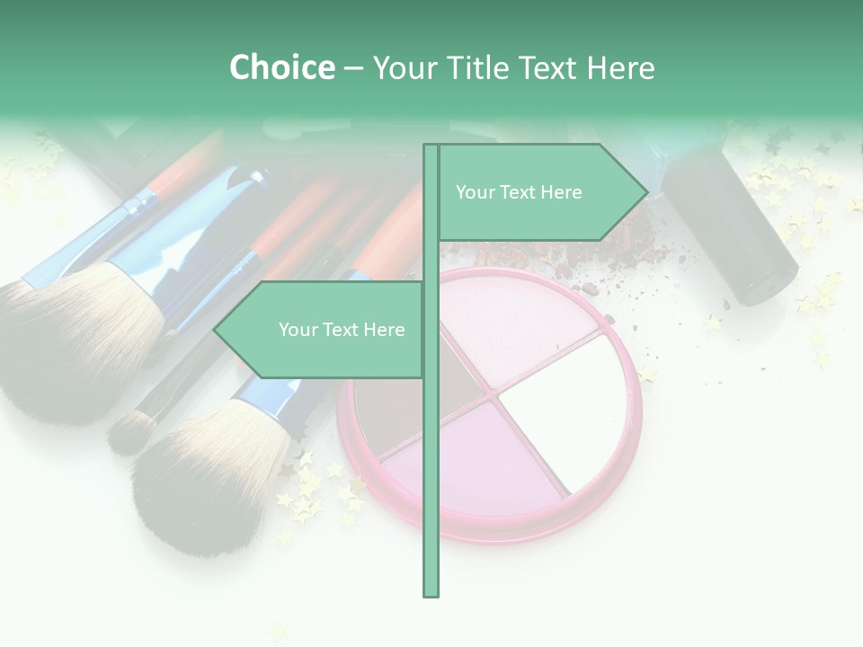 Fashion Make Cosmetic PowerPoint Template