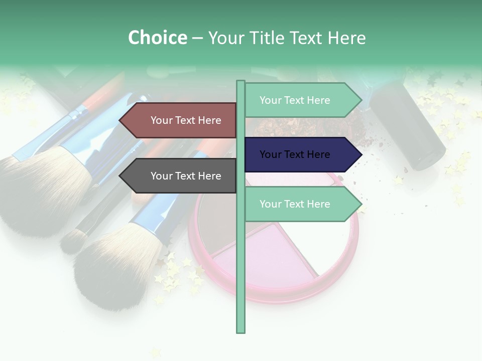 Fashion Make Cosmetic PowerPoint Template