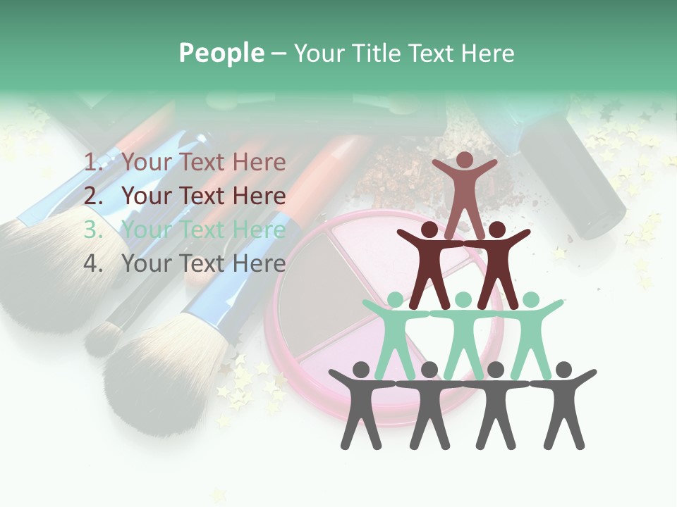 Fashion Make Cosmetic PowerPoint Template