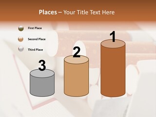 White Cigar Anti PowerPoint Template