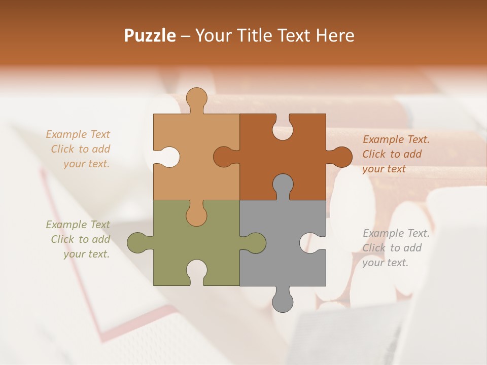 White Cigar Anti PowerPoint Template