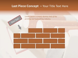 White Cigar Anti PowerPoint Template