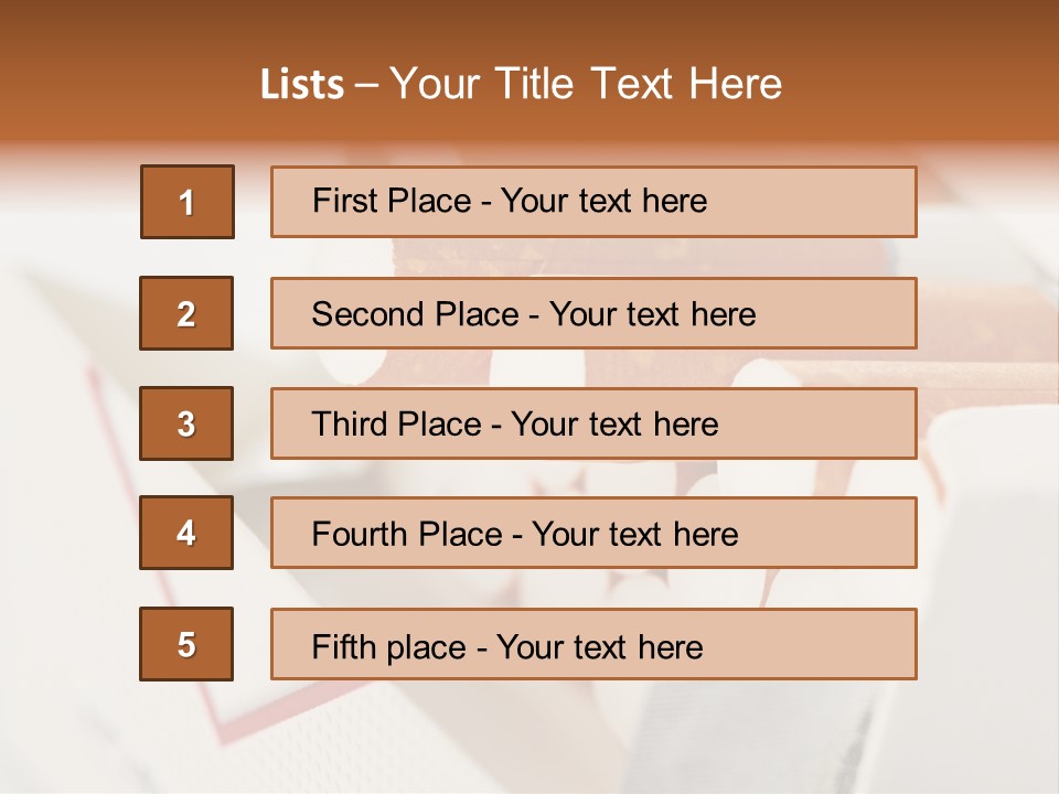 White Cigar Anti PowerPoint Template