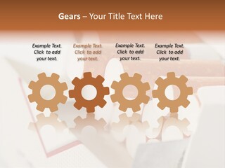 White Cigar Anti PowerPoint Template