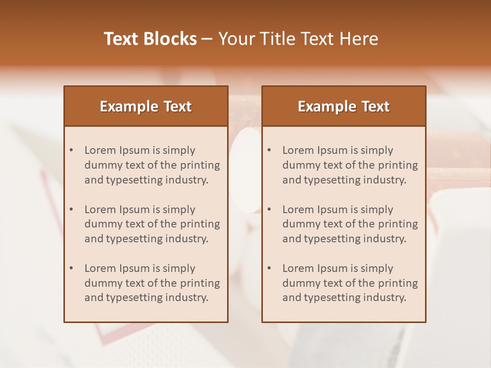 White Cigar Anti PowerPoint Template