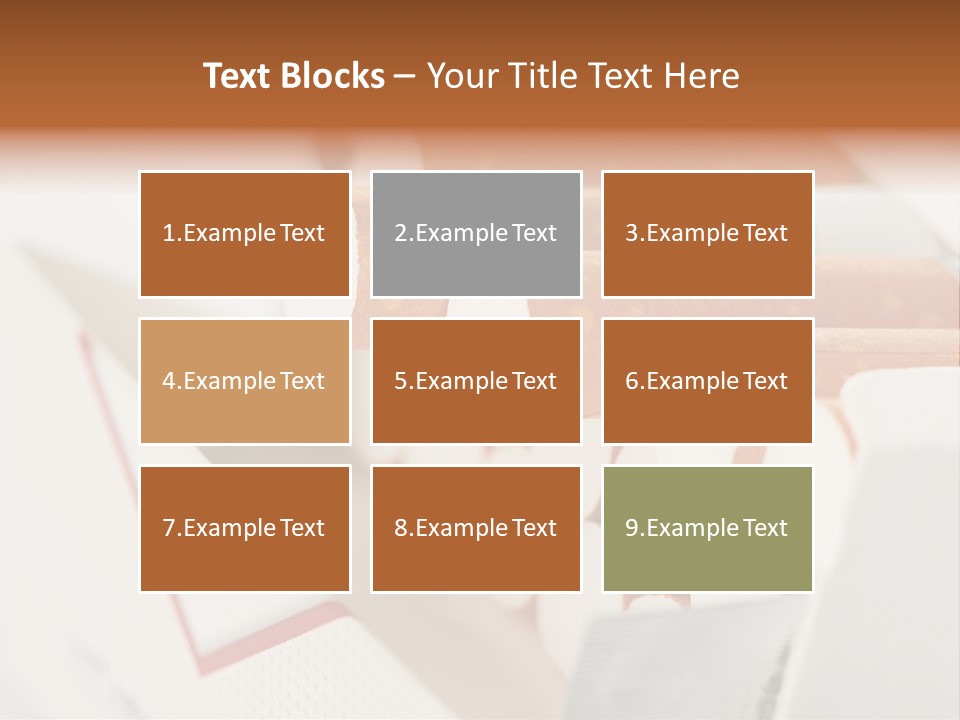 White Cigar Anti PowerPoint Template