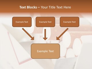 White Cigar Anti PowerPoint Template