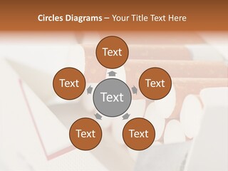 White Cigar Anti PowerPoint Template