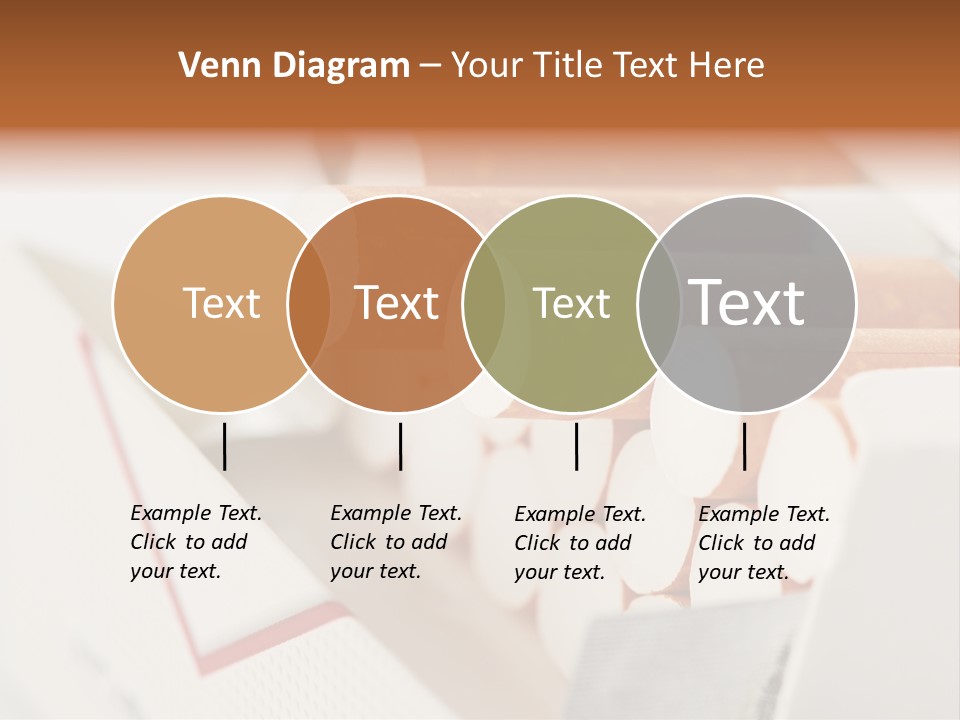 White Cigar Anti PowerPoint Template