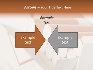 White Cigar Anti PowerPoint Template