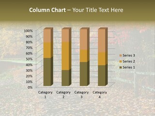 Wet Tranquil Pastoral Scene PowerPoint Template