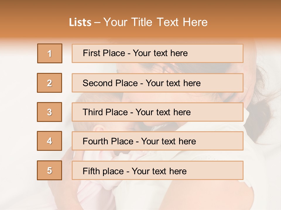 Little Female Attractive PowerPoint Template