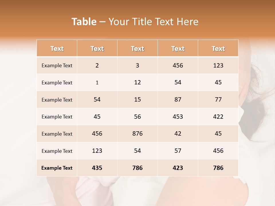 Little Female Attractive PowerPoint Template