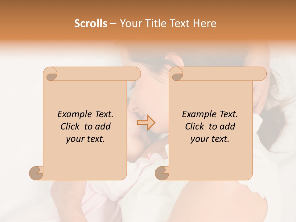 Little Female Attractive PowerPoint Template