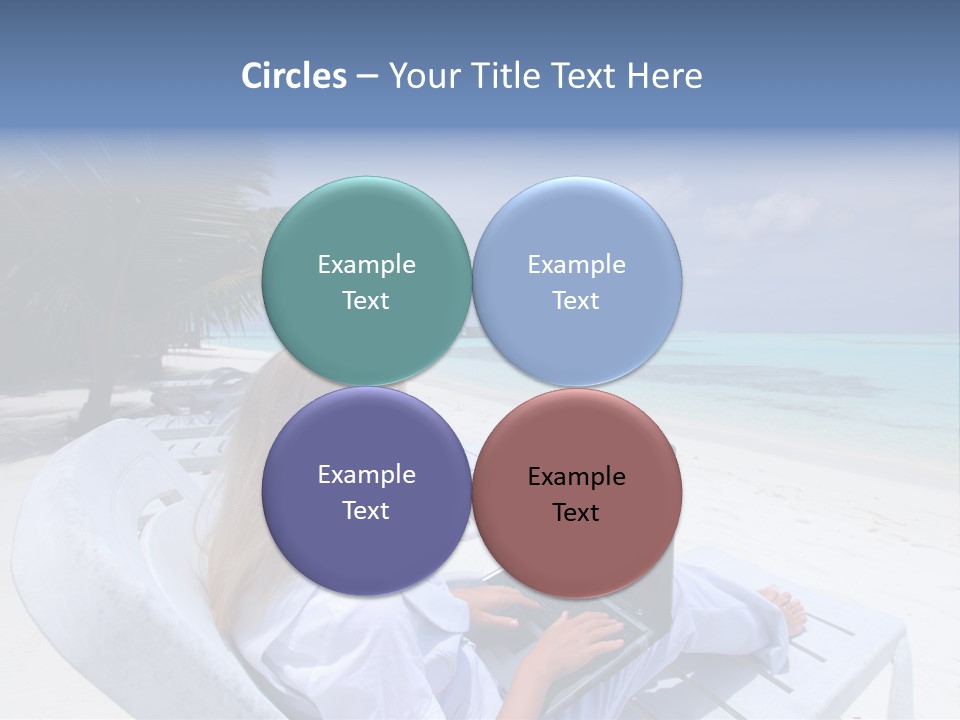 Portrait Sand Green PowerPoint Template