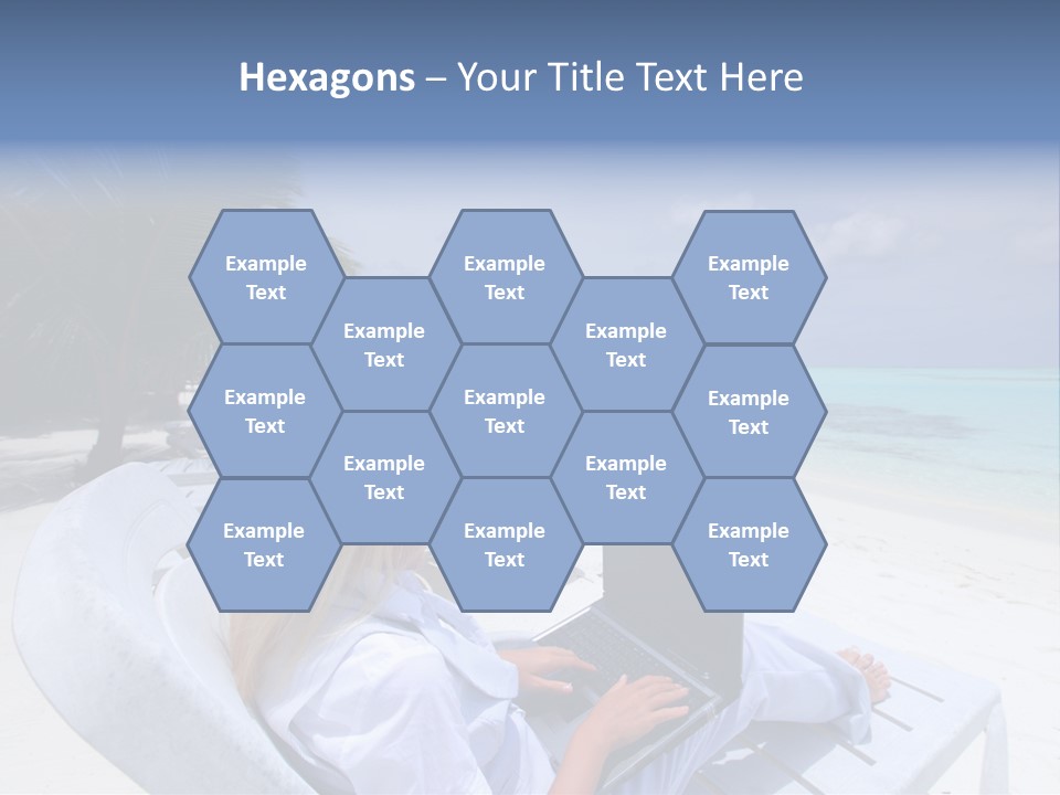 Portrait Sand Green PowerPoint Template