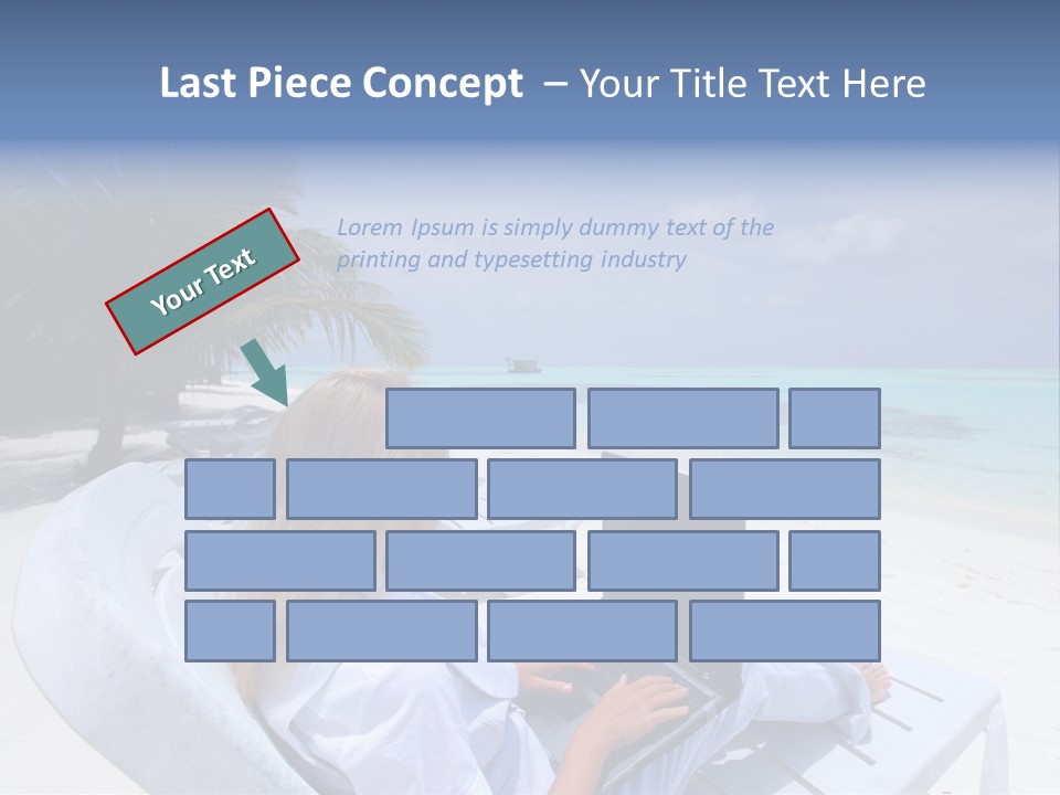 Portrait Sand Green PowerPoint Template