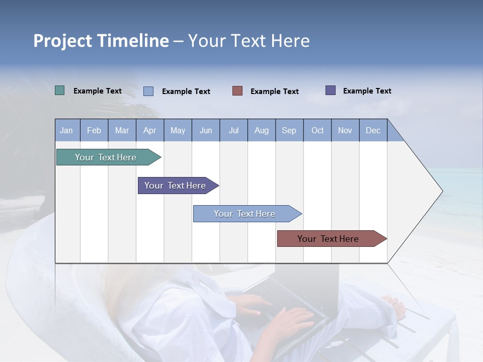 Portrait Sand Green PowerPoint Template