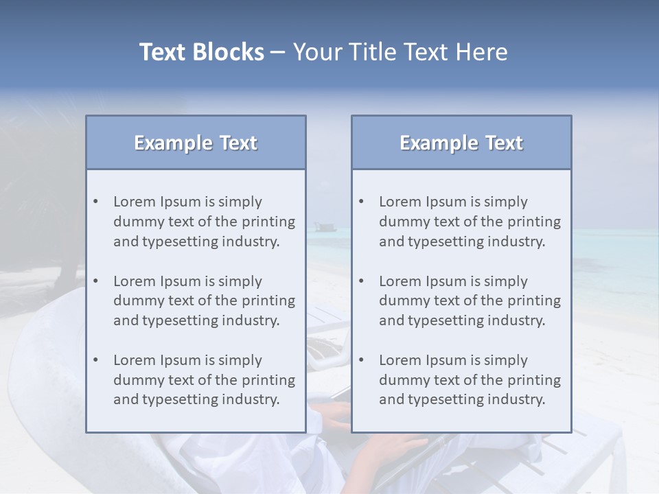 Portrait Sand Green PowerPoint Template