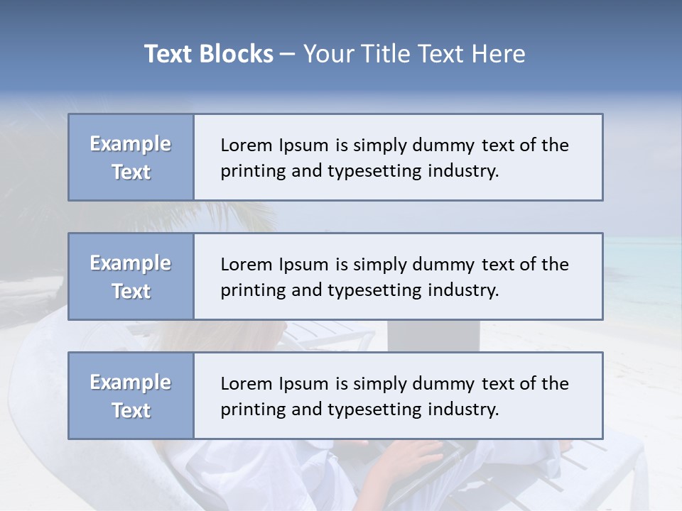 Portrait Sand Green PowerPoint Template