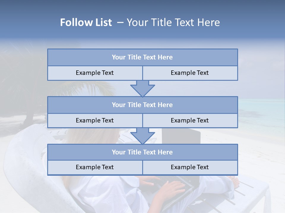 Portrait Sand Green PowerPoint Template