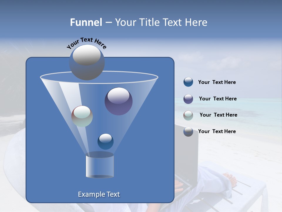 Portrait Sand Green PowerPoint Template