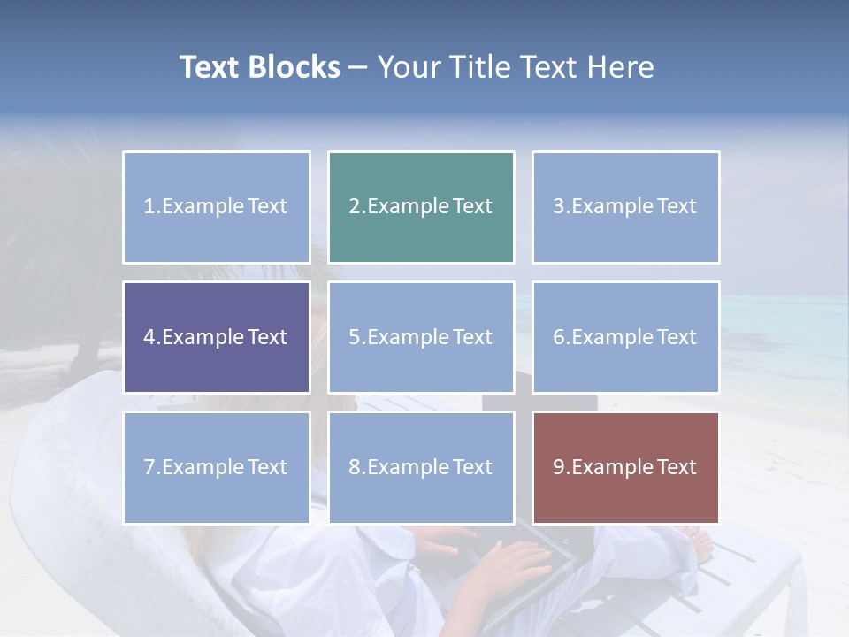 Portrait Sand Green PowerPoint Template