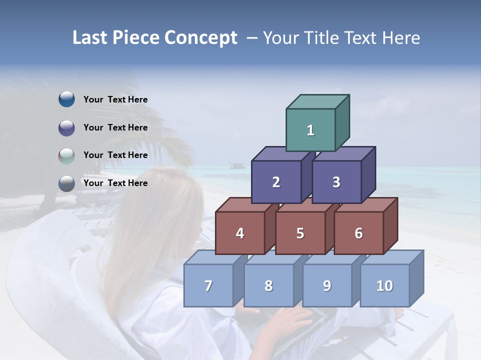 Portrait Sand Green PowerPoint Template