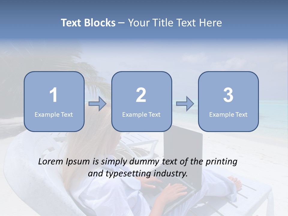 Portrait Sand Green PowerPoint Template