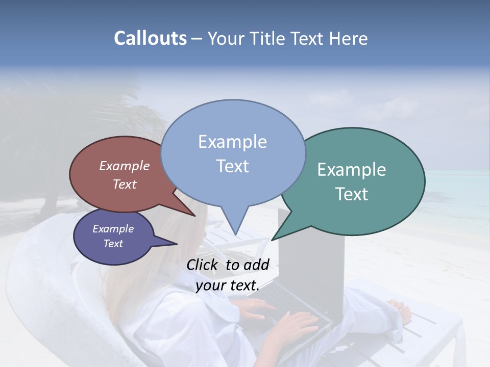 Portrait Sand Green PowerPoint Template