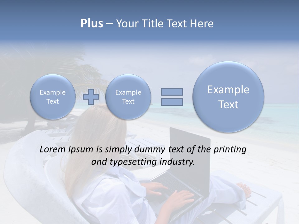 Portrait Sand Green PowerPoint Template
