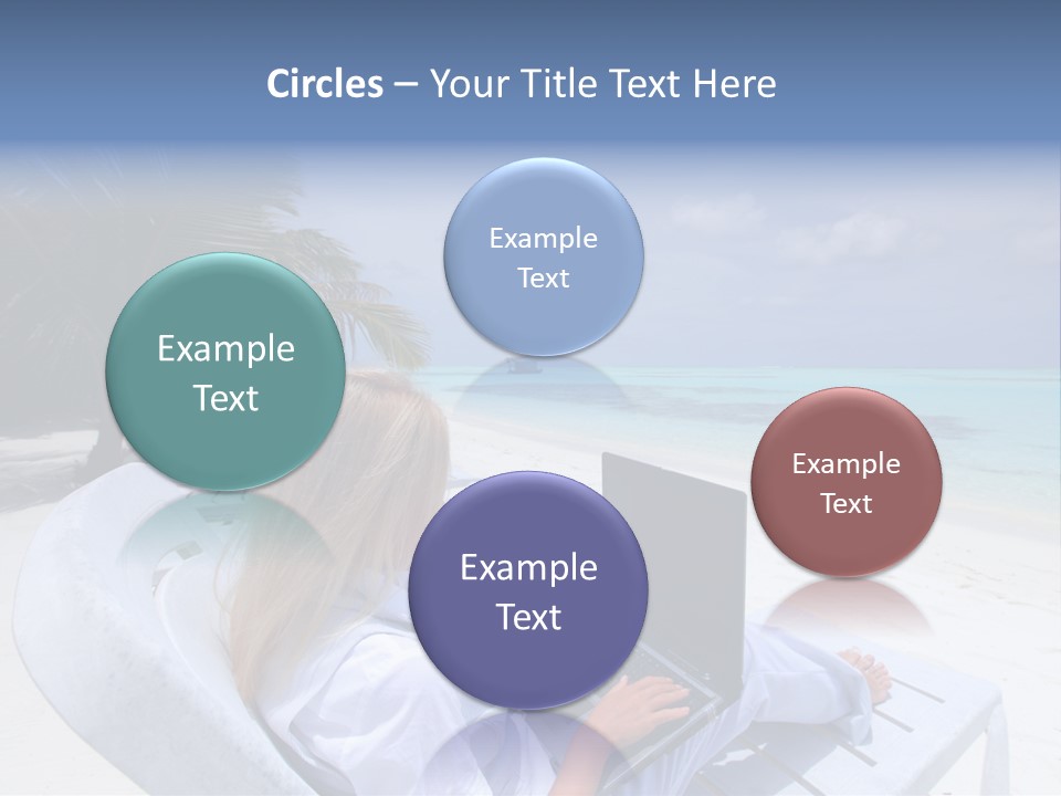 Portrait Sand Green PowerPoint Template