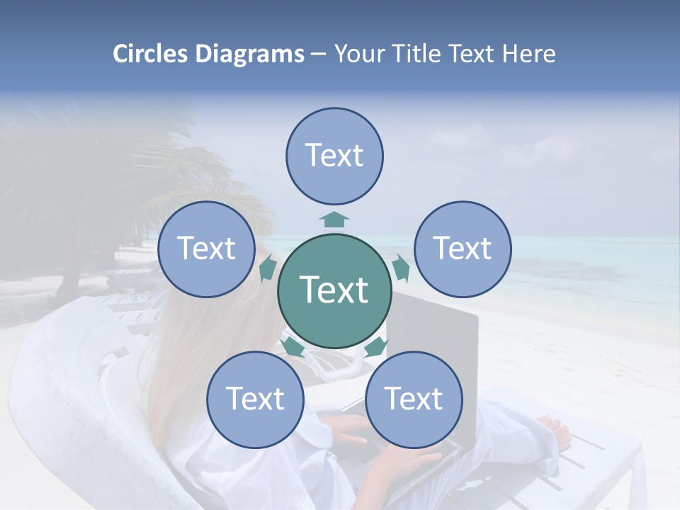 Portrait Sand Green PowerPoint Template