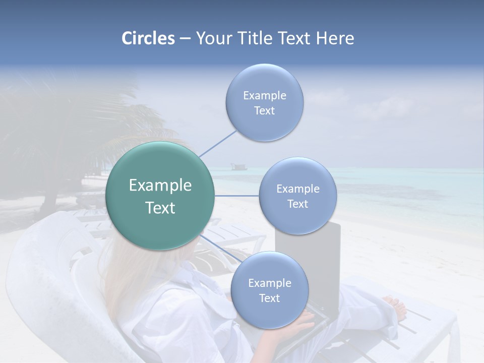 Portrait Sand Green PowerPoint Template