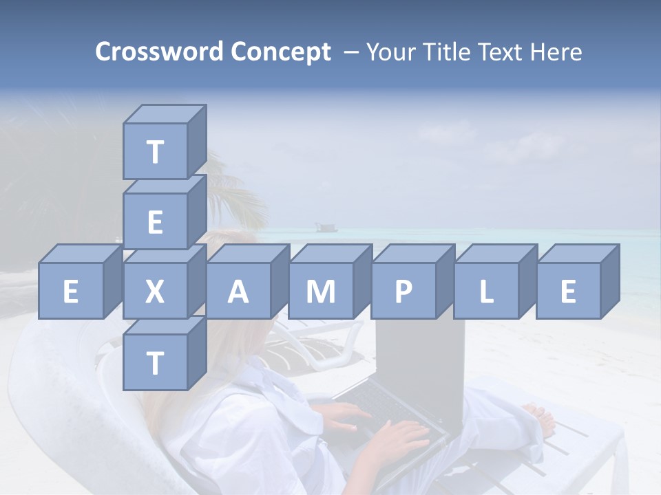 Portrait Sand Green PowerPoint Template