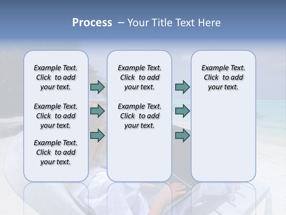 Portrait Sand Green PowerPoint Template
