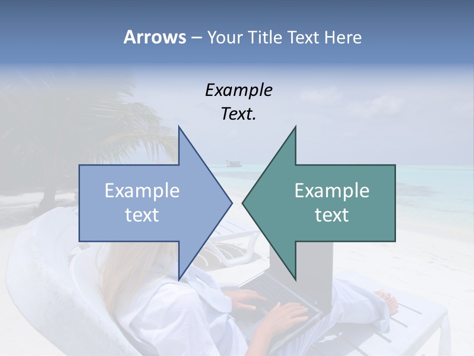 Portrait Sand Green PowerPoint Template