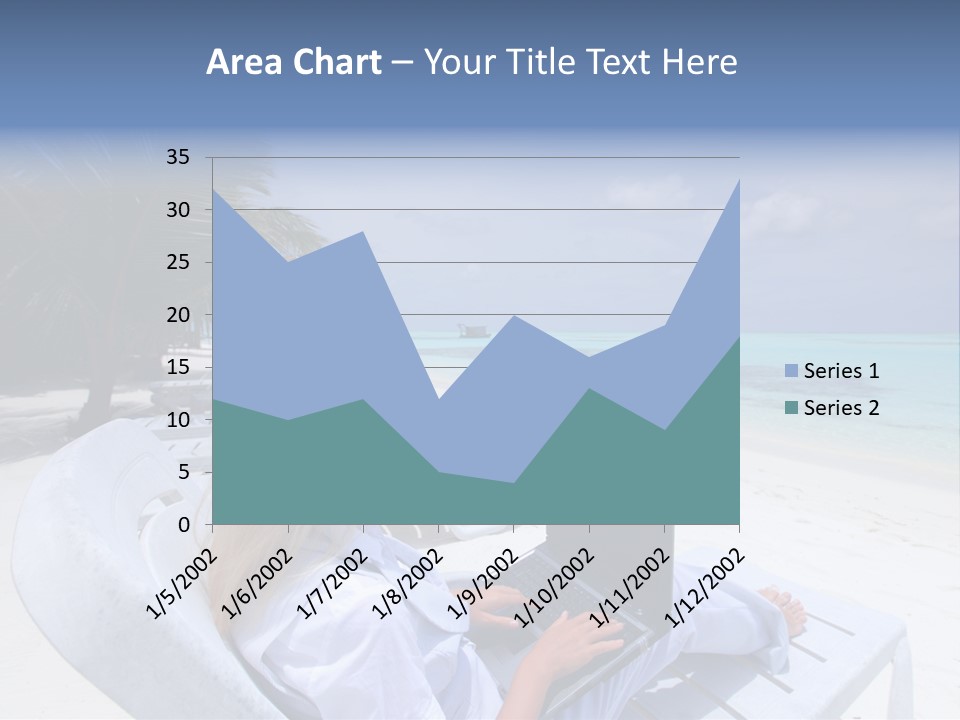 Portrait Sand Green PowerPoint Template