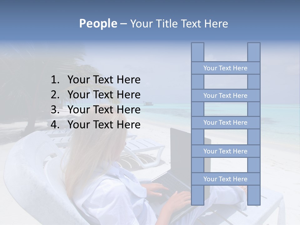 Portrait Sand Green PowerPoint Template