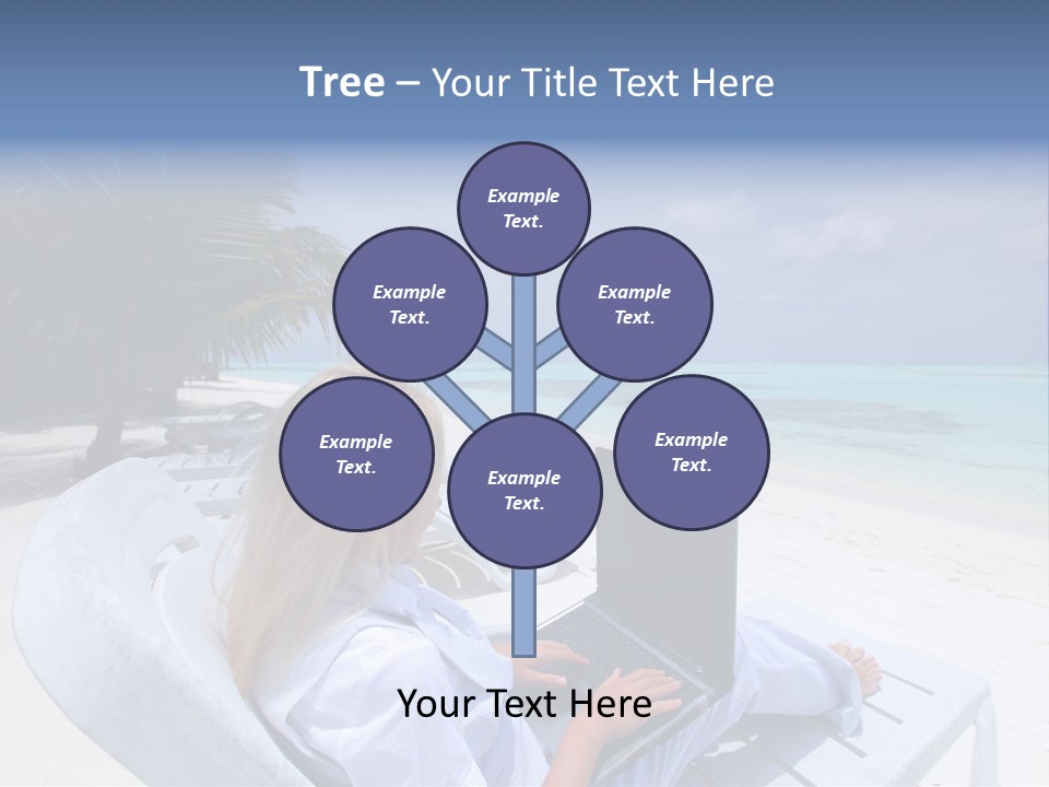 Portrait Sand Green PowerPoint Template