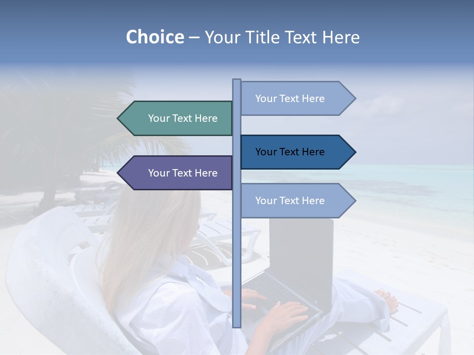 Portrait Sand Green PowerPoint Template