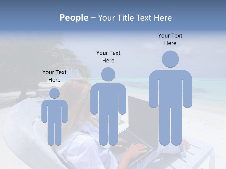 Portrait Sand Green PowerPoint Template