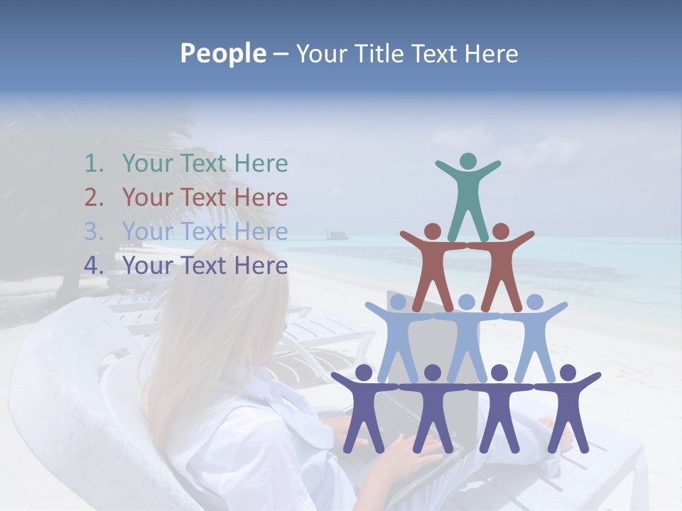 Portrait Sand Green PowerPoint Template