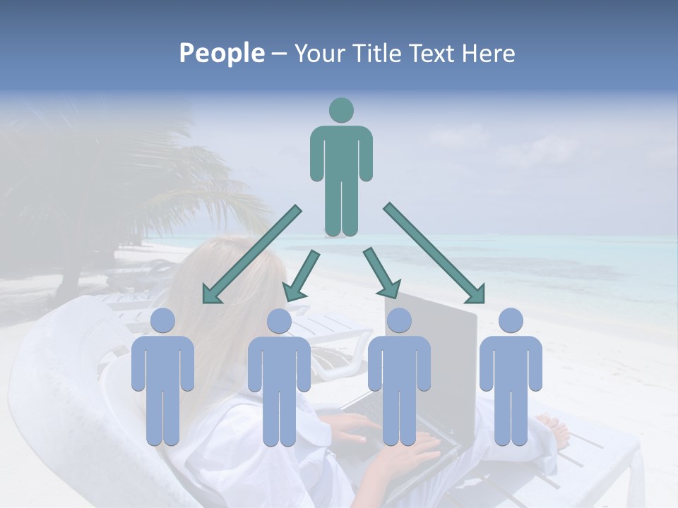 Portrait Sand Green PowerPoint Template