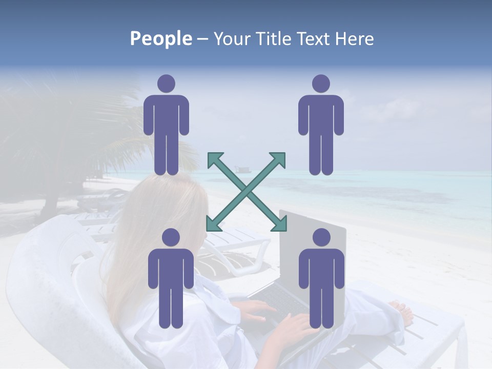 Portrait Sand Green PowerPoint Template