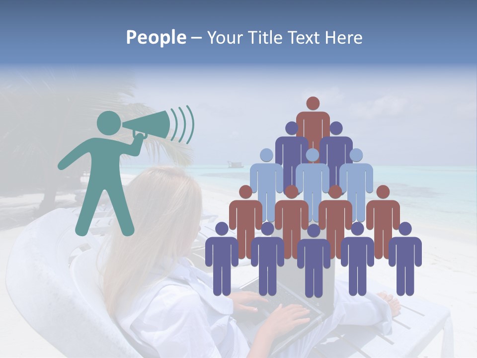 Portrait Sand Green PowerPoint Template